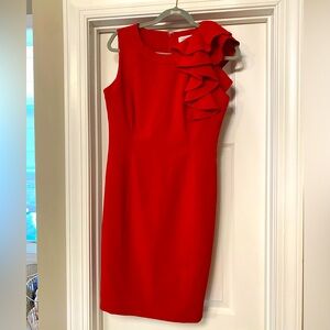 Calvin Klein Red Dress